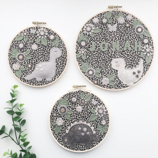 ringen mini animal dino klei legergroen overview