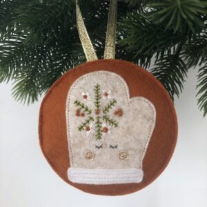 Kerst ornament brick want