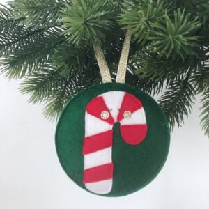 Kerst ornament traditioneel candy cane