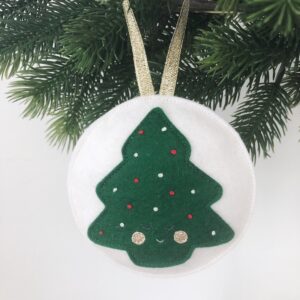Kerst ornament traditioneel kerstboom