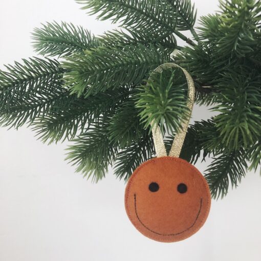 Kerst ornament vrolijk kerstfeest brick