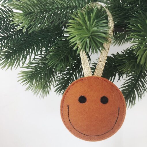 Kerst ornament vrolijk kerstfeest brick
