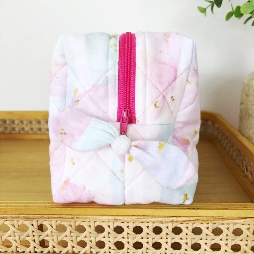 Etui watercolor rainbow