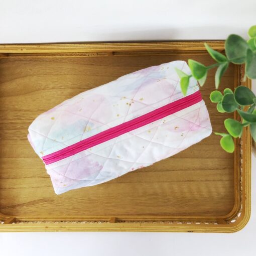 Etui watercolor rainbow