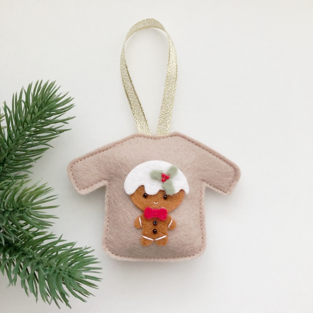 Foute Kersttrui gingerbreadman blush