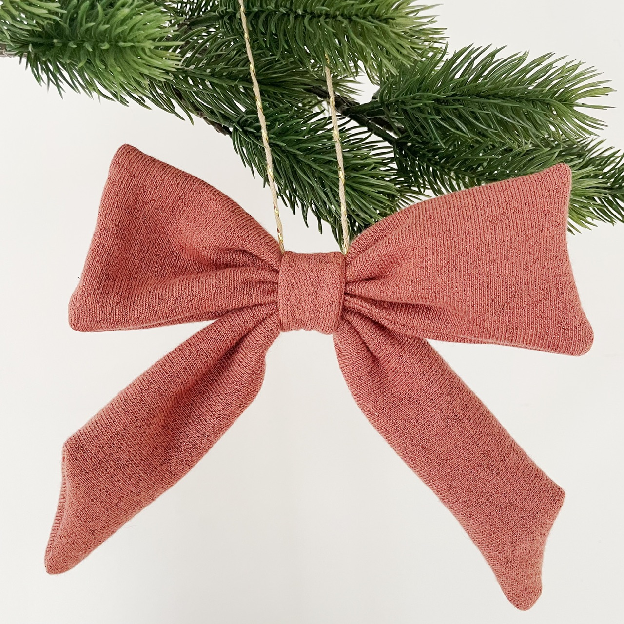 Kerst strikken glitter brick