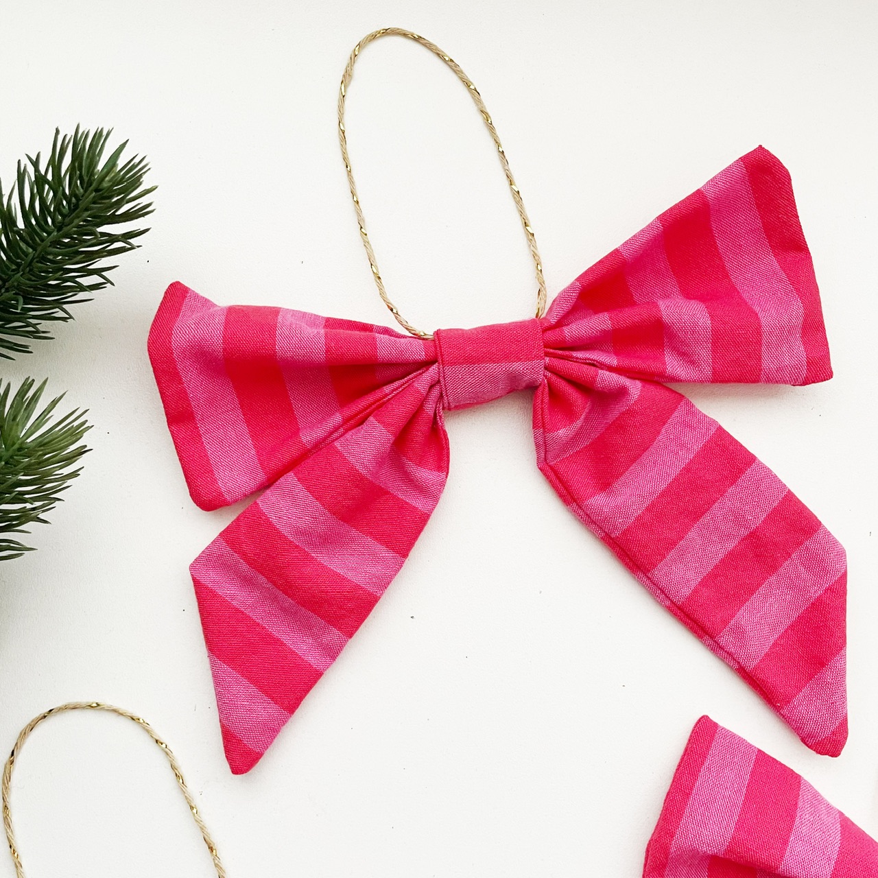 Kerst strikken streep