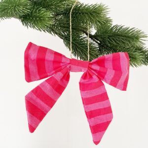 Kerst strikken streep