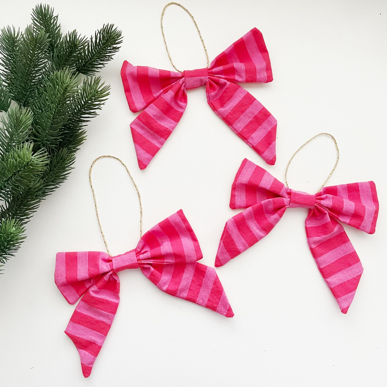 Kerst strikken streep