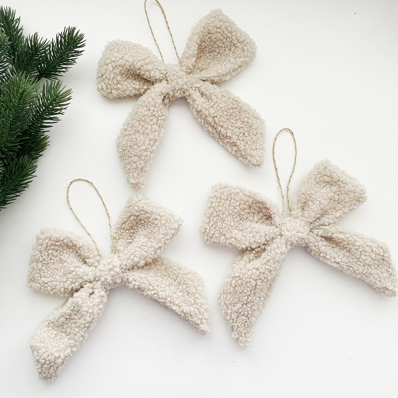 Kerst stoffen strikken teddy