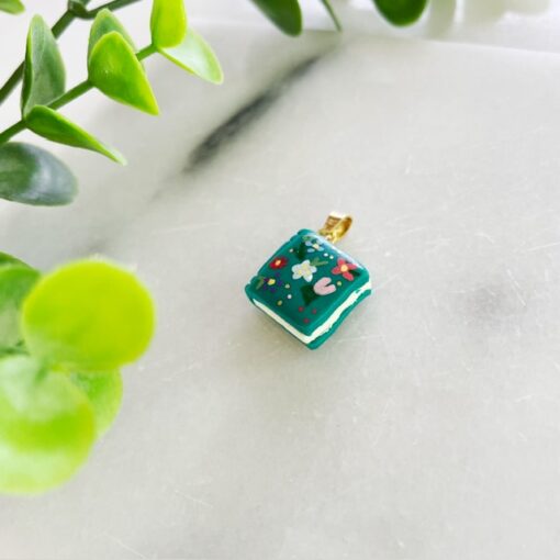 Bedel boek bloemen groen