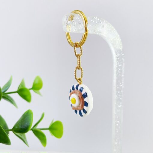 Sleutelhanger ontbijtbordje