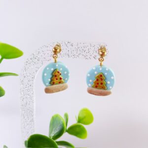 Studs snowglobe kerstboom