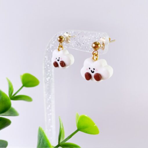 Studs wolk met gezichtje