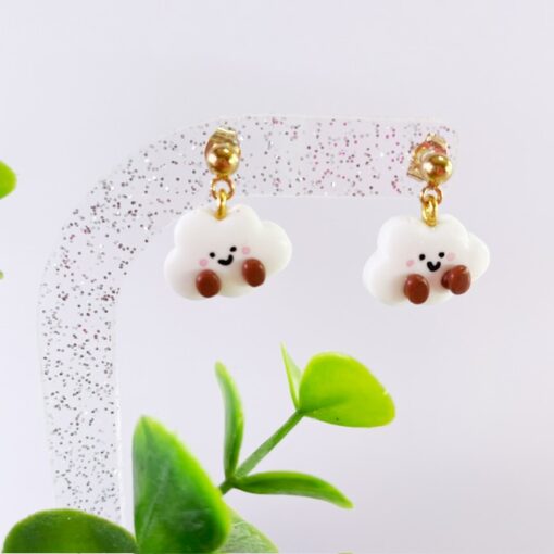 Studs wolk met gezichtje