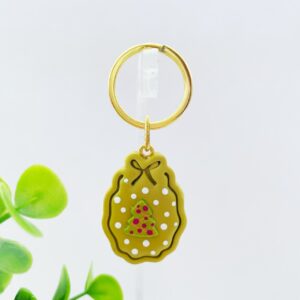 Sleutelhanger lijstje groen kerstboom