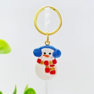 Sleutelhanger sneeuwpop