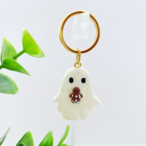 Sleutelhanger spookje peperkoek