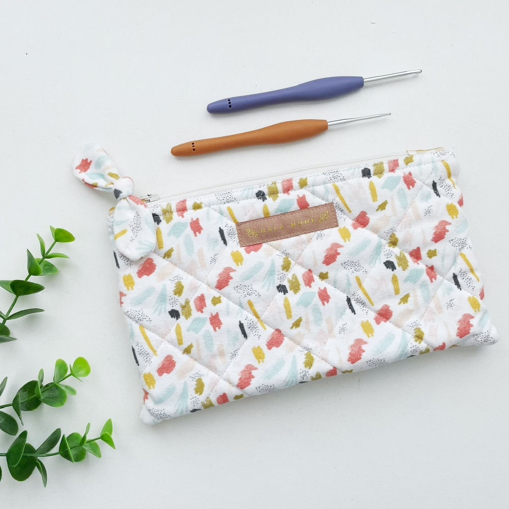 Haaknaalden etui brush