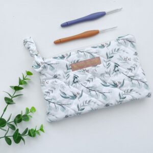 Haaknaalden etui eucalyptus
