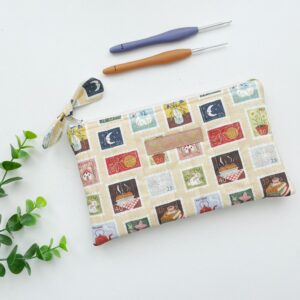 Haaknaalden etui stamps