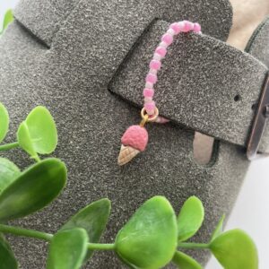 Schoen bedel aardbeien ijsje