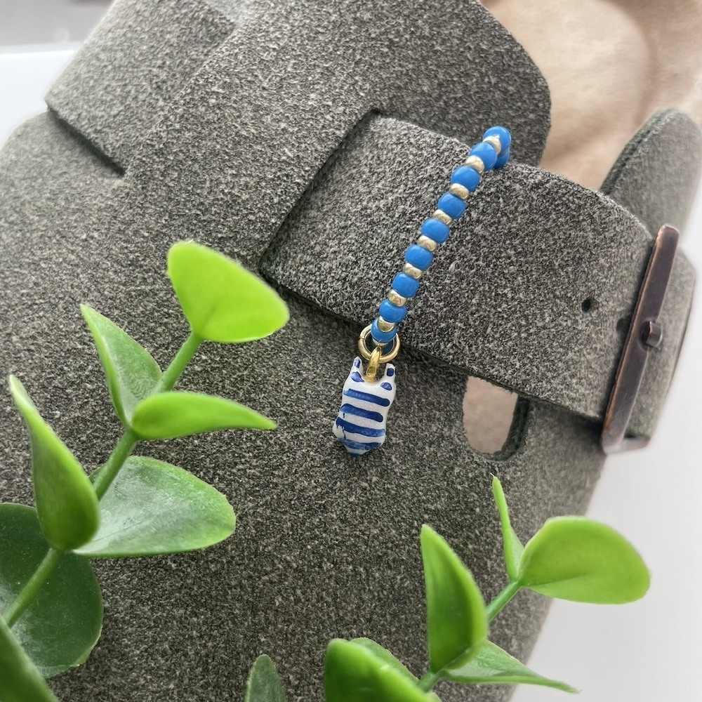 Schoen bedel badpak blauw