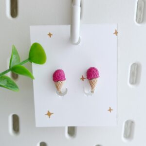 Clips aardbeien ijsjes