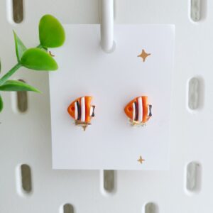 Clips vissen oranje