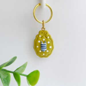 Sleutelhanger badpak blauw groen