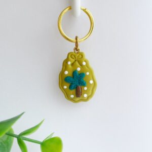 Sleutelhanger palmboom groen
