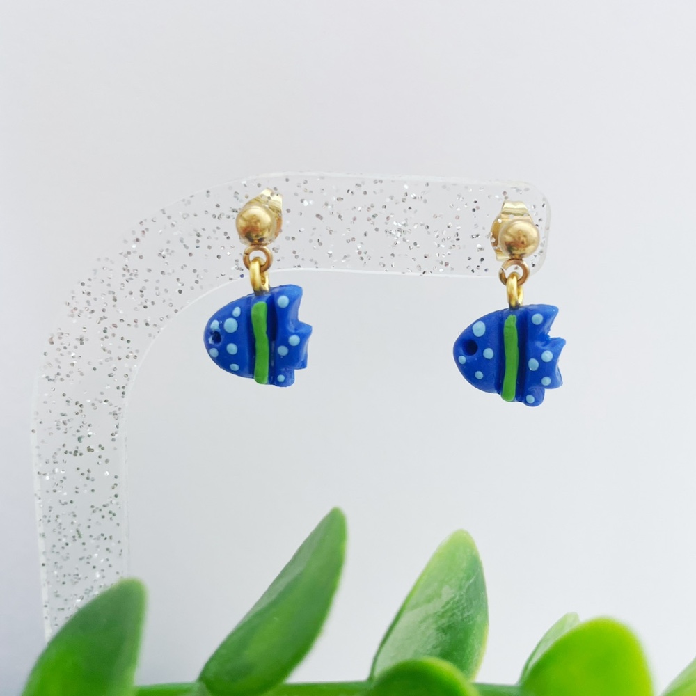 Studs vis blauw